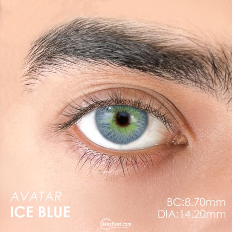Euphoria Lens Avatar ice Blue (1 Yıllık) görseli