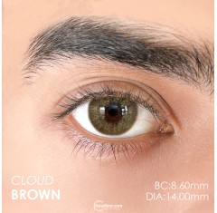 Euphoria Lens Cloud Brown (1 Yıllık)