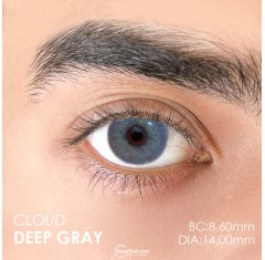 Euphoria Lens Cloud Deep Gray (1 Yıllık)