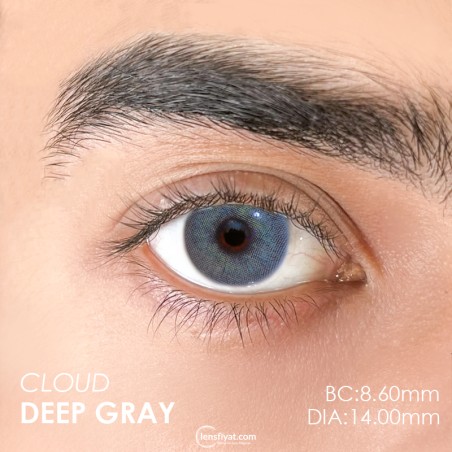 Euphoria Lens Cloud Deep Gray (1 Yıllık) görseli