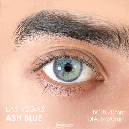 Euphoria Lens Las Vegas Ash Blue (1 Yıllık) görseli