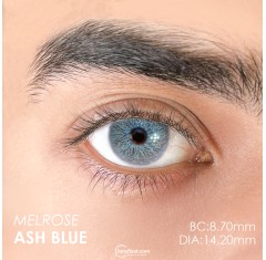 Euphoria Lens Melrose Ash Blue (1 Yıllık)