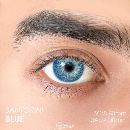 Euphoria Lens Santorini Blue (1 Yıllık) görseli