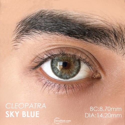 Euphoria Lens Cleopatra Sky Blue (1 Yıllık)