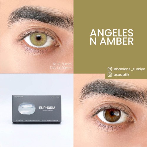 Euphoria Lens Angeles N Amber (1 Yıllık)