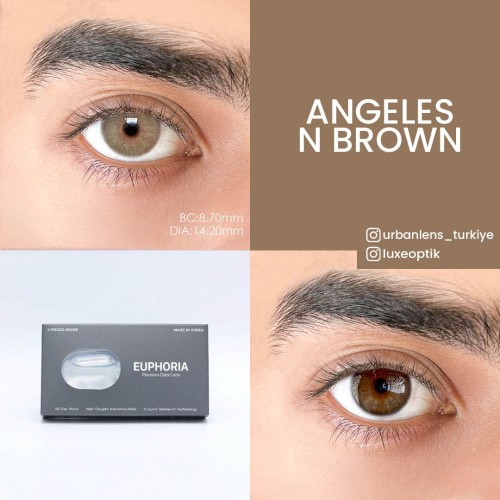 Euphoria Lens Angeles N Brown (1 Yıllık)