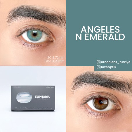 Euphoria Lens Angeles N Emerald (1 Yıllık) görseli