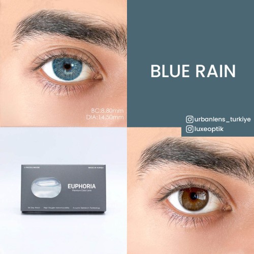 Euphoria Lens Blue Rain (1 Yıllık)