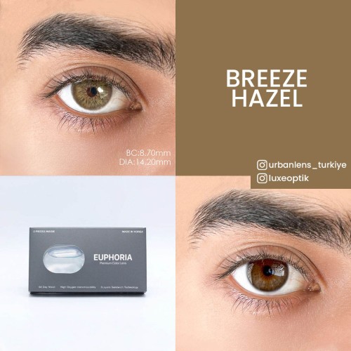 Euphoria Lens Breeze Hazel (1 Yıllık)