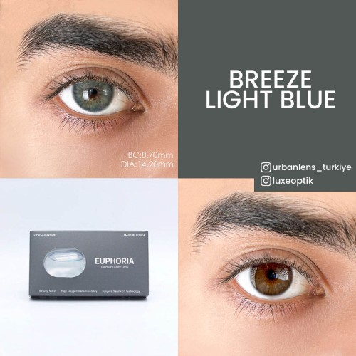 Euphoria Lens Breeze Light Blue (1 Yıllık)