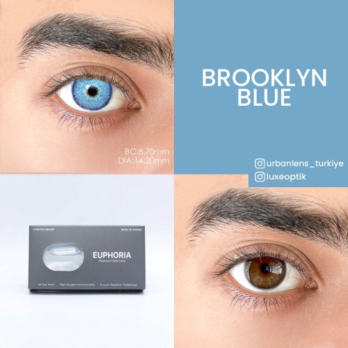 Euphoria Lens Brooklyn Blue (1 Yıllık)