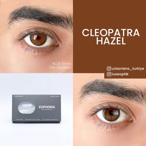 Euphoria Lens Cleopatra Hazel (1 Yıllık)