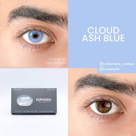 Euphoria Lens Cloud Ash Blue (1 Yıllık) görseli