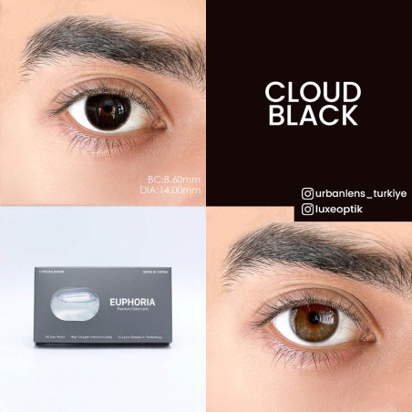 Euphoria Lens Cloud Black (1 Yıllık) görseli