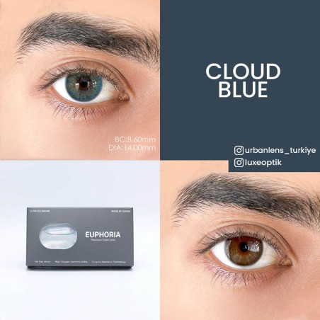 Euphoria Lens Cloud Blue (1 Yıllık) görseli