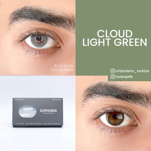 Euphoria Lens Cloud Light Green (1 Yıllık)