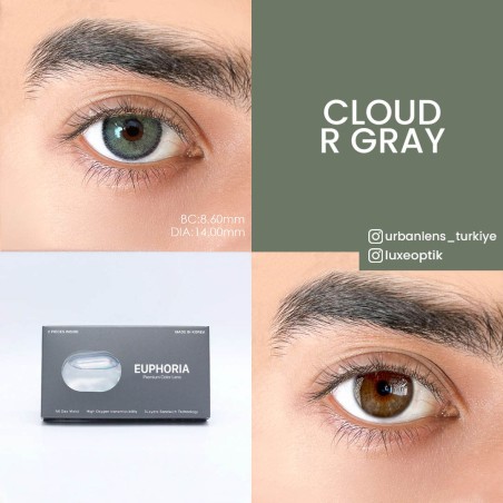 Euphoria Lens Cloud R Gray (1 Yıllık) görseli