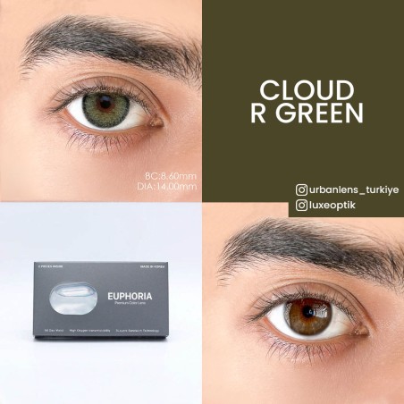 Euphoria Lens Cloud R Green (1 Yıllık) görseli