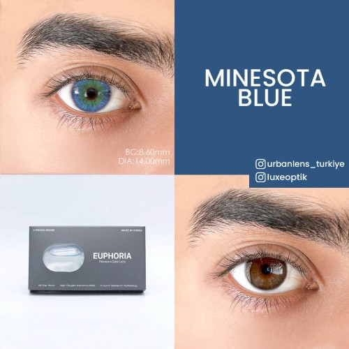 Euphoria Lens Minesota Blue (1 Yıllık)
