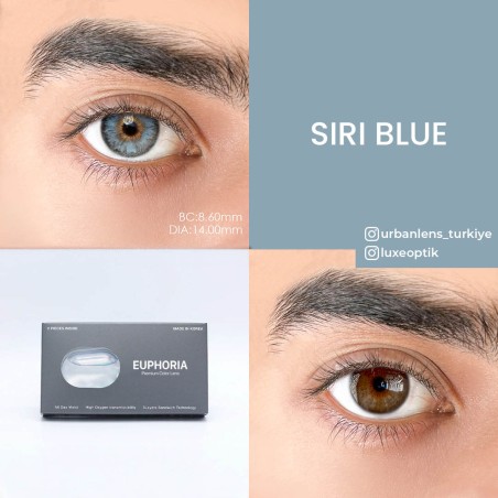 Euphoria Lens Siri Blue (1 Yıllık) görseli