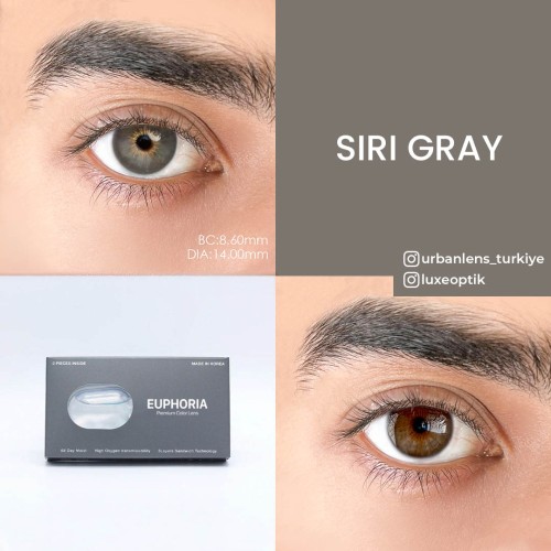 Euphoria Lens Siri Gray (1 Yıllık)