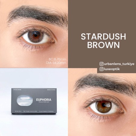 Euphoria Lens Stardust Brown (1 Yıllık) görseli