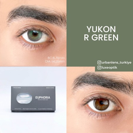Euphoria Lens Yukon R Green (1 Yıllık) görseli